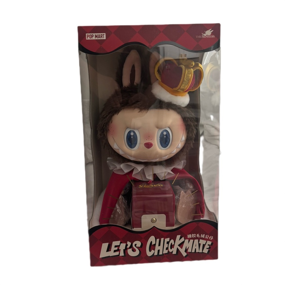 Pop Mart Labubu Let’s Checkmate Vinyl Plush Doll